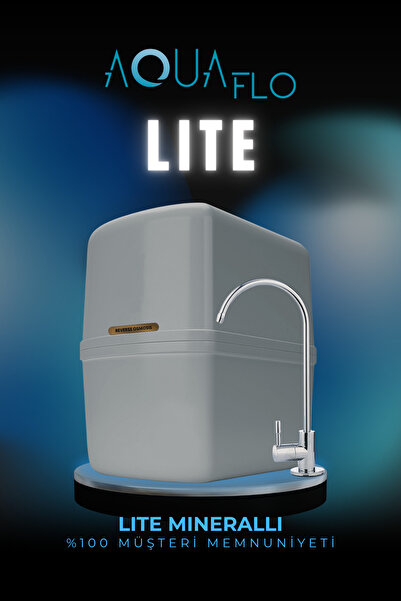 AQUAFLO Lite Mineralli Çelik Tanklı Su Arıtma Cihazı (SDNP13-M-S)