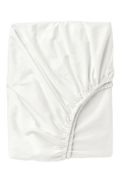 IKEA Cearşaf dublu elastic alb - 160x200 Cm