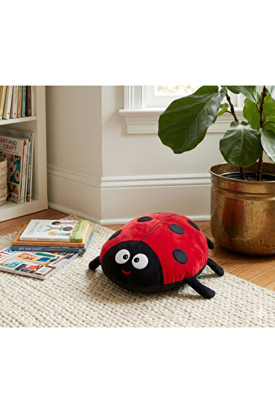 MY toys Uyku Arkadaşı Uğur Böceği Figürlü Yastık 40x35 cm.