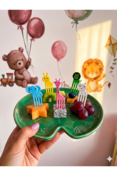 ADEN BEBEK AKSESUARLARI Çocuk Bebek 10’lu Hayvan Figürlü Kırılmaz Atıştırmalı...