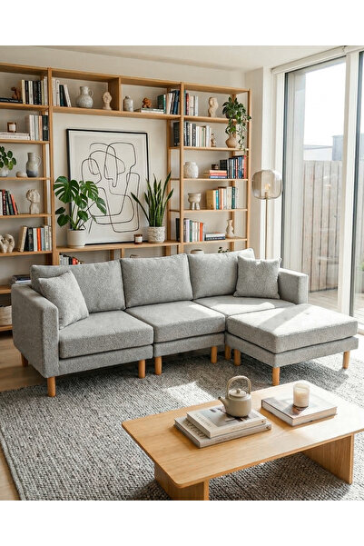 Velura Home & Living Armin Akıllı Köşe Koltuk Takımı & Modern Modüler Yataklı...