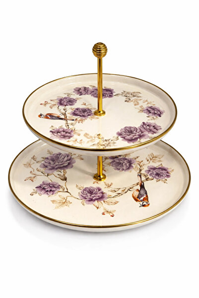 PR HOME Fiorella Enamel Two-Tier Cookie Rack