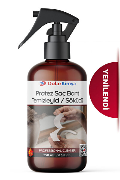 Dolar Kimya Protez Saç Bant Sökücüsü Temizleyicisi (Alkol Bazlı) | 250 ML