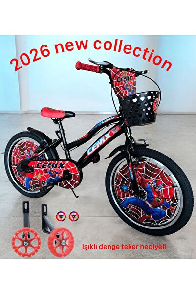 Cenix 20 Jant Bisiklet ışıklı Yan Teker Hediyeli Erkek Bisikleti 2026