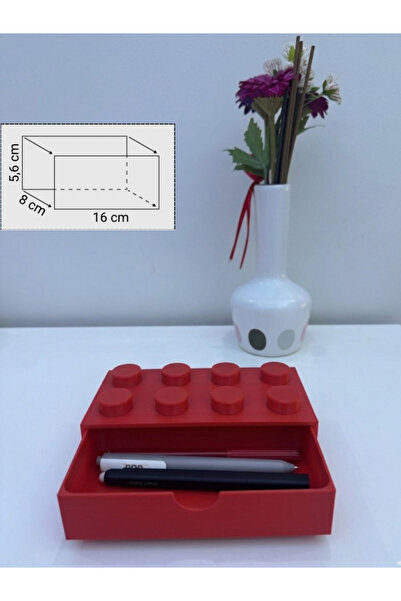 Teknovagroup Yapı Oyuncak Tasarımlı Mini Çekmece - Küçük Boy 4x2 Masaüstü Düz...