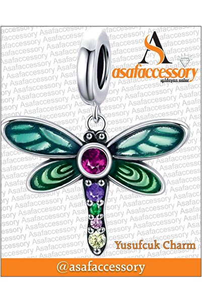 asaf Taşlı yusufçuk charm | Asafaccessory