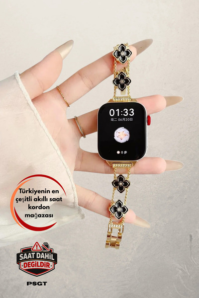 PSGT Akilli saat Metal kordonu 38-40-41 S10-11(42)MM Seri 3/4/5/6/7/8/9/10/11...