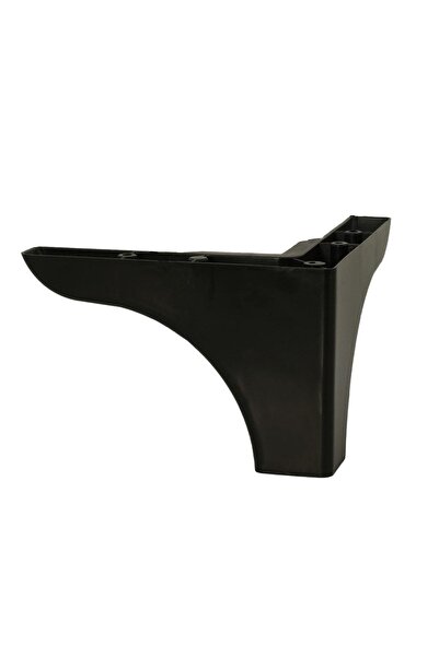 NZB Mobilya Kanepe Sehpa Puf Koltuk Ayağı 10 Cm Siyah Baza Ayak