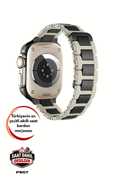 PSGT Magnetic akıllı Watch uyumlu 42-44-45-49mm/se/ultra/ultra2 Uyumlu Kordon