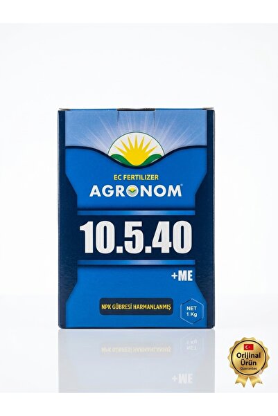Agronom 10.5.40 +ME NPK Gübresi Harmanlanmış 1 Kg - Yüksek Çözünürlüklü Denge...