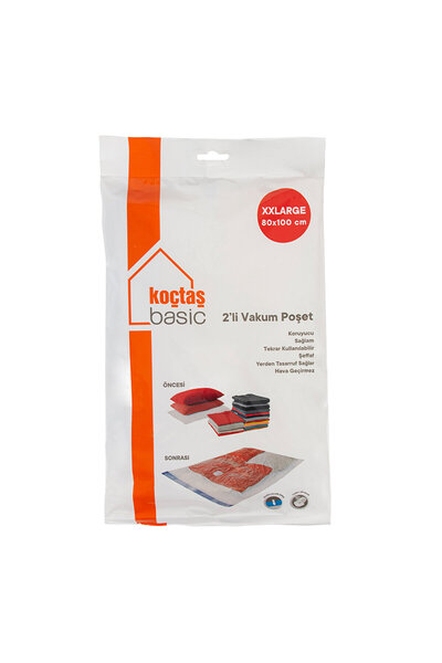Koçtaş Basic 2'li Vakum Poşet XXlarge