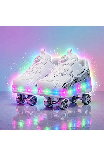 LE STYLE DE MARIE Tekerlekli Işıklı Patenli Ayakkabı (Kız & Erkek Çocuk)|Pate...
