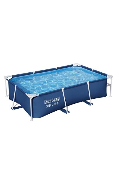 BESTWAY حوض سباحة بإطار ديلوكس سبلاش جونيور من بيست واي، 259×170×61 سم، 2300 لتر - 26-56403