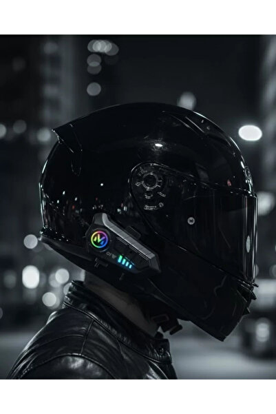 Kanonik Education سماعة رأس بلوتوث 5.3 داخل الخوذة مع ميزة الاتصال الداخلي، م...