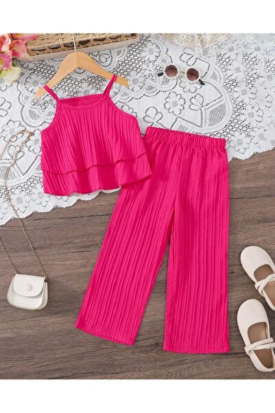 My Kids Wear Прохолодний комфортний і обтягуючий літній костюм для дівчинки