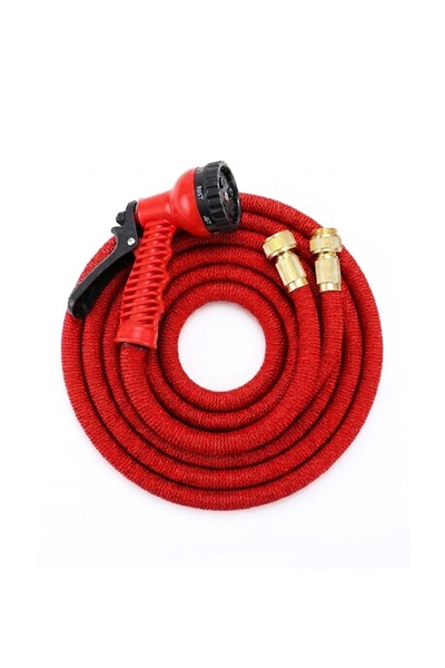 BASHAR Furtun extensibil SUPER HOSE 22M de gradina Rosu