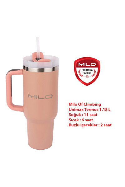 Milo Of Climbing Of Climbing the Unimax 1.18 L Steel Thermos Pastel Mug