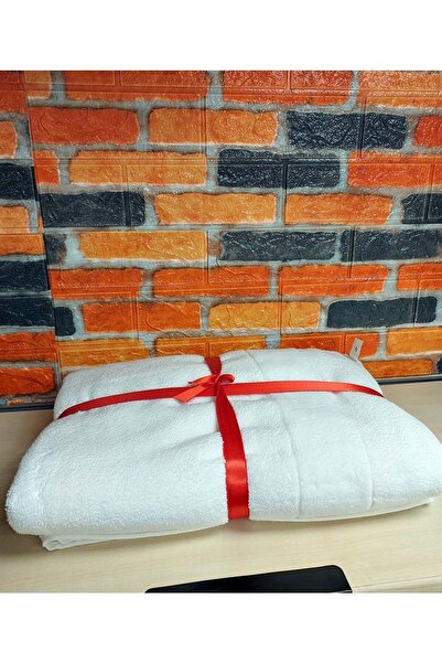 Özdilek Svv Border Büyük Boy Banyo Havlusu (89x173) - White (Beyaz)