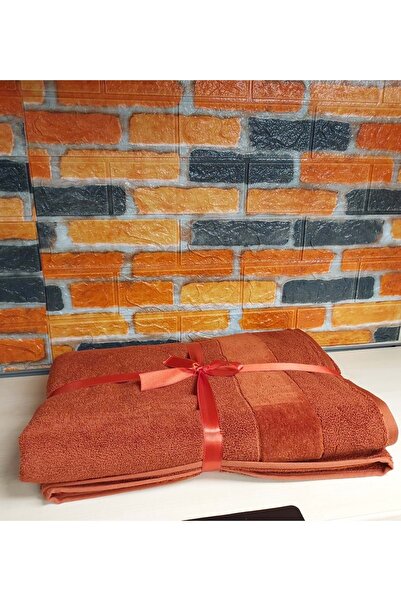 Özdilek Svv Border Büyük Boy Banyo Havlusu (89x173) - Spice