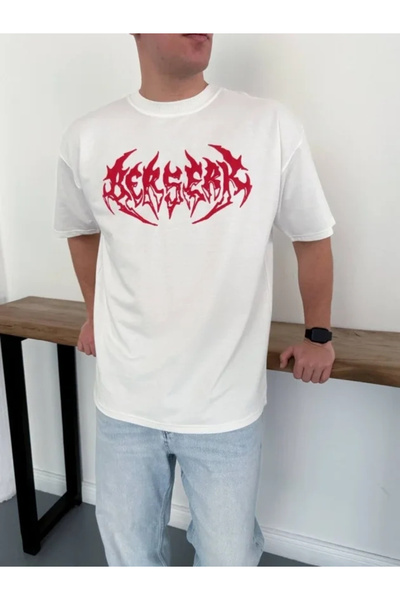 Butik Men's Printed T-Shirt Summer Short Sleeve Crew Neck Comfort Fit T-Shirt...