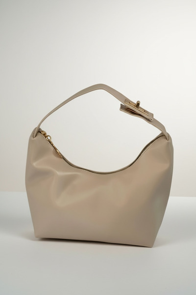 ROYAL LADYS Τσάντα χειρός με φερμουάρ και χρυσή πόρπη