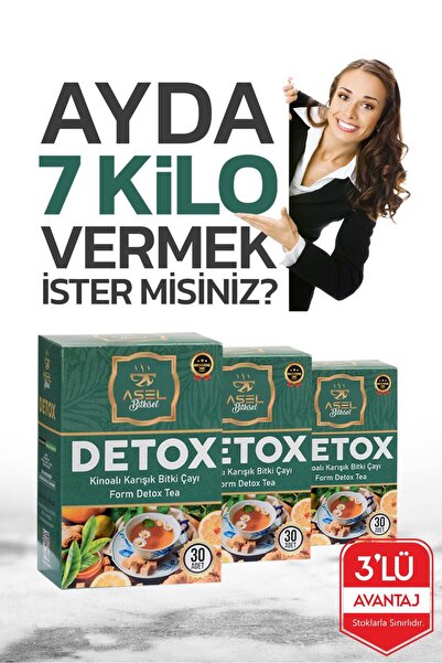 Detox Form Çayı FİT Yaşam tok tutma zayıflama1 kilo.verme