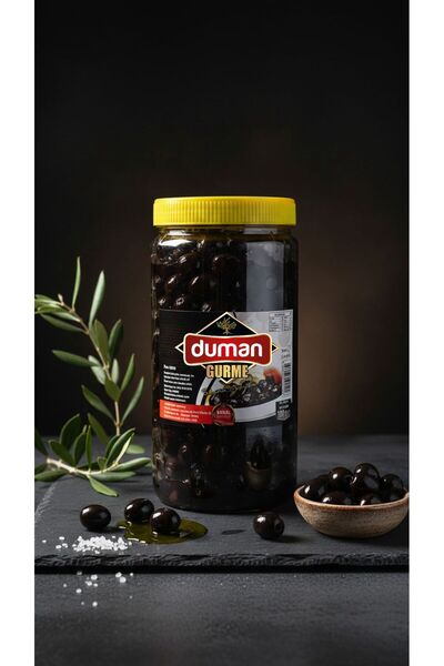 DUMAN GURME Gemlik Yağlı Sele Siyah Zeytin 1 Kg