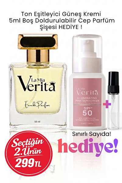 la mia verita Paradoxe Kadın parfüm LMV522 Oryantal Vanilya Çiçeksi Top Kalit...