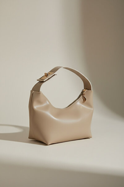 ROYAL LADYS Geantă de mână cu cataramă aurie cu fermoar