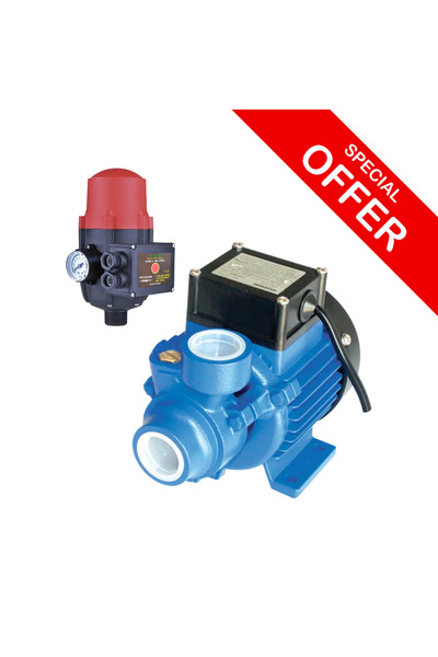 Fujika Pumps 2 in 1 display 1/4 hp 220v water pump with automatic pressure sw...