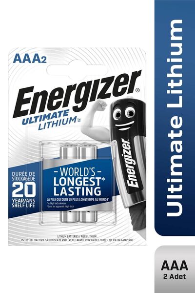 Energizer Ultimate Lithium Aaa Ince Kalem Pil 2'li