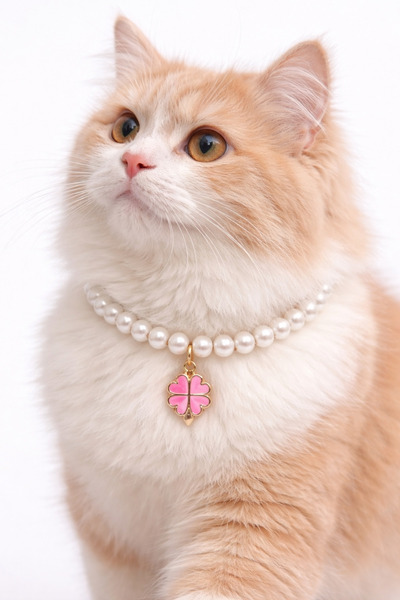 ALYA Golden Sun Pearl Cat Collar
