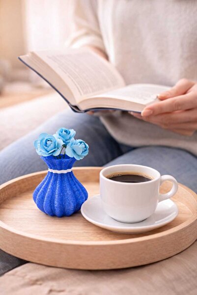 Tivo3D Mini Vazo Dekoratif Çiçekli Hediye | Zamansız Tasarım | Masa Üstü Dekor |