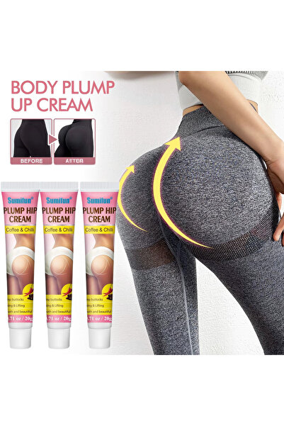SUMIFUN Cremă pentru fermitatea și ridicarea feselor – Plump Hip Cream cu caf...