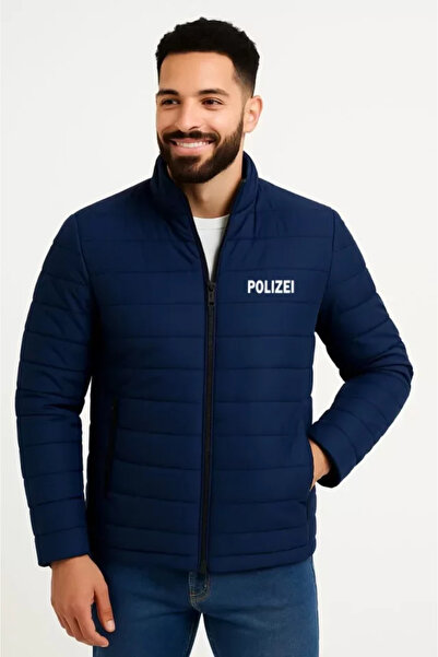 Kanonik Education Ανδρικό Micro Water Repellent Quilted B με τύπωμα μπουφάν B...