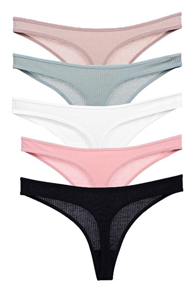 Vanilya Secret Pamuk Tanga 5'Li Paket