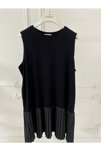 Moodbasic YENİ KADIN ETEK UCU PLİSELİ İÇLİK MB01.22