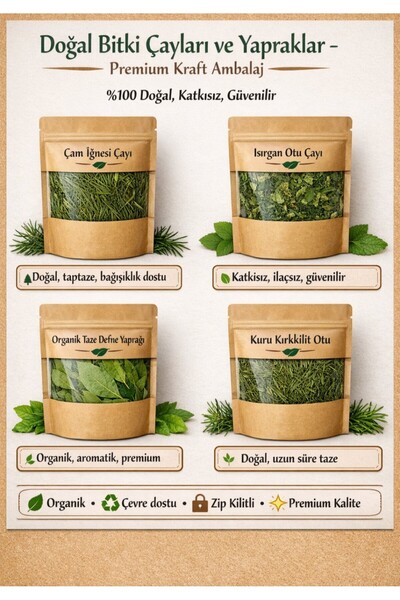 Natural Doğal & Taze Çam İğnesi Çayı