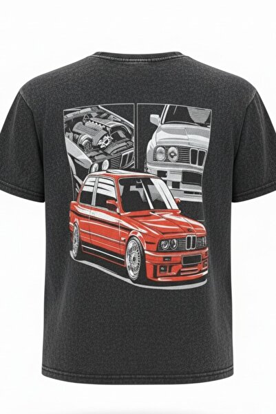 FG KONNİCHİWA Culoare neagră BMW E30 ȘI E46 M3 Imprimat pentru pasionații de ...