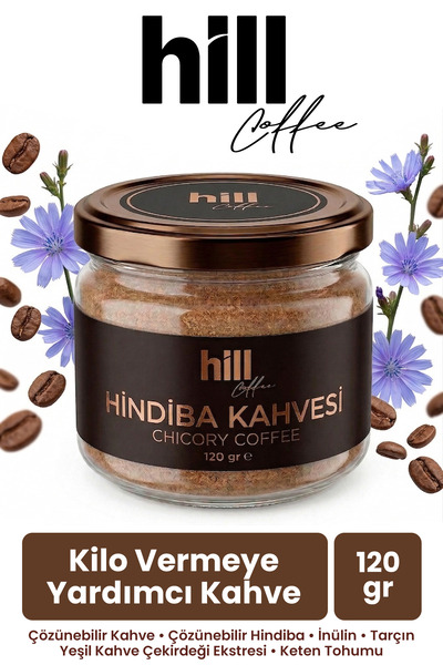 Hill Coffees Hindiba Kahvesi 120gr - 6’li Formül Detox Form Kahve