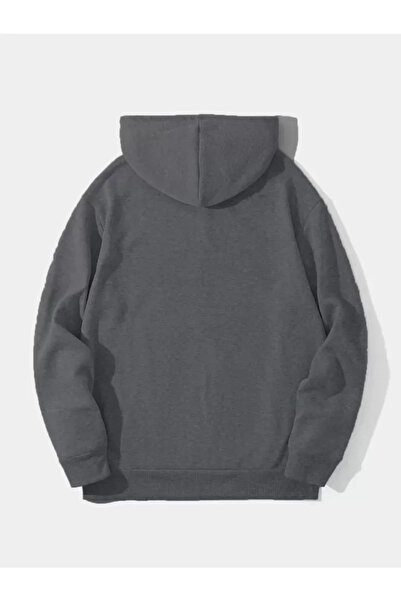 Kanonik Education Ανδρικό φούτερ με κουκούλα - Καπνιστό