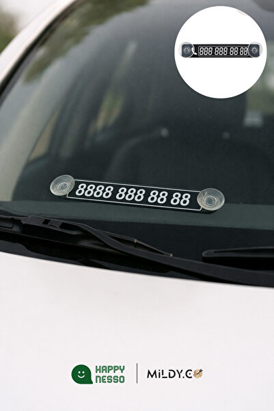 Happynesso رقم تعريف السيارة من سلسلة نوماراتور، مكتوب عليه باللون الأبيض على...