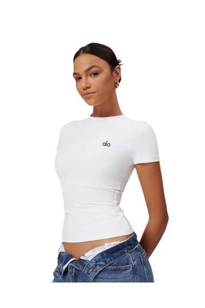 AIO alo ALO Lady sports short-neck quick dry