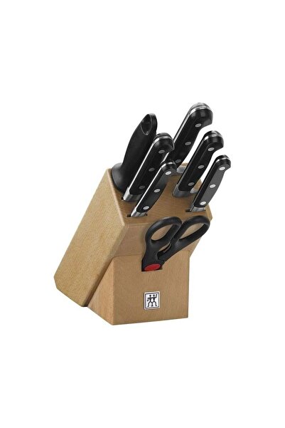 ZWILLING Professional S Standlı 8 Parça Blok Bıçak Seti Siyah
