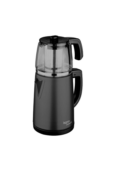 Leggno Gourmet Pro Tea Maker with Glass Teapot Black
