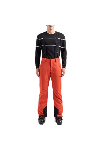 Emporio Armani Men's ski pants EA7 Kitzbuhel Protectum-Orange-M