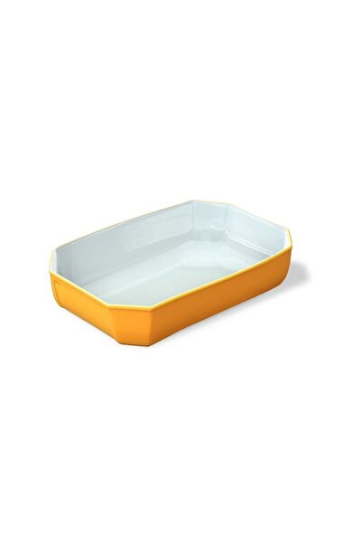 Pyrex Dikdörtgen Fırın Kabı Sarı 33 x 22 x 7 cm Sarı