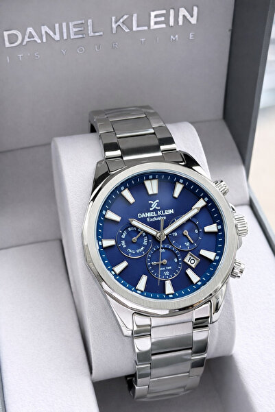 Daniel Klein Lacivert Katran Özel Kutulu Damat Saati Iç Fonksiyonları Aktif 3...