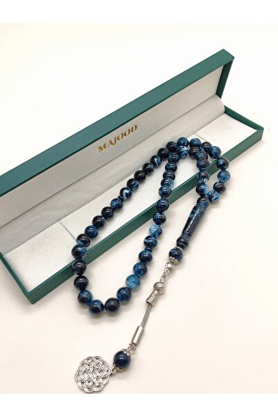 MAJOOD ٤٥ مسبحة صلاة من الراتنج/تسبيح/١٠ مم/للرجال والنساء/هدية رمضانية مثالية