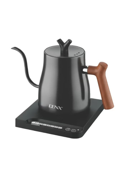 Primo Plus غلاية دينكس ذات عنق معقوف مصنوعة من الفولاذ المقاوم للصدأ 304، مود...